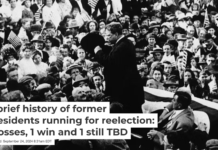 Theodore Roosevelt speaks during the Progressive campaign of 1912. AP Photo